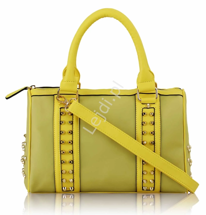 żółta torebka damska